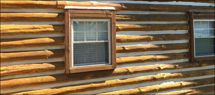 Log Home Whole Log Replacement  Logan County, Kentucky