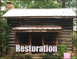 Historic Log Cabin Restoration  Logan County, Kentucky